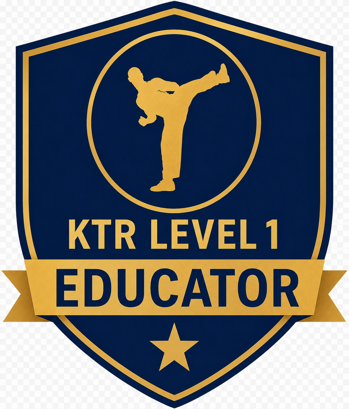 KTR Level 1 Educator recognition badge